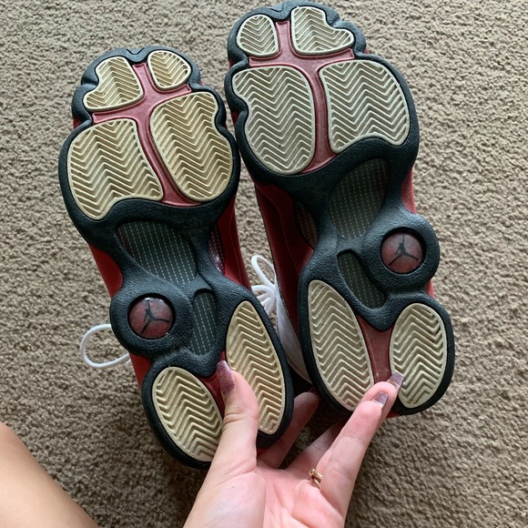 Cherry red Jordan 13s - Picture 2 of 7